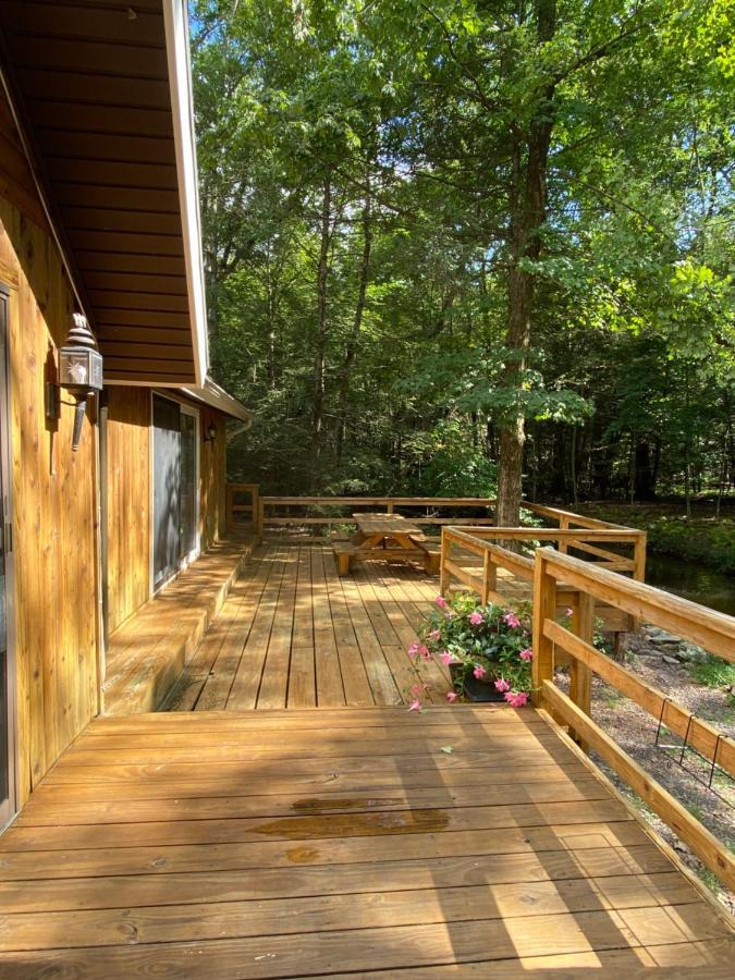 Secluded Chalet On Stream-Mins To Camelback Tannersville Zewnętrze zdjęcie